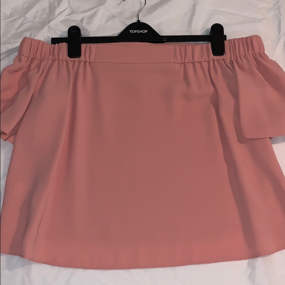 Topshop Off The Shoulder Top